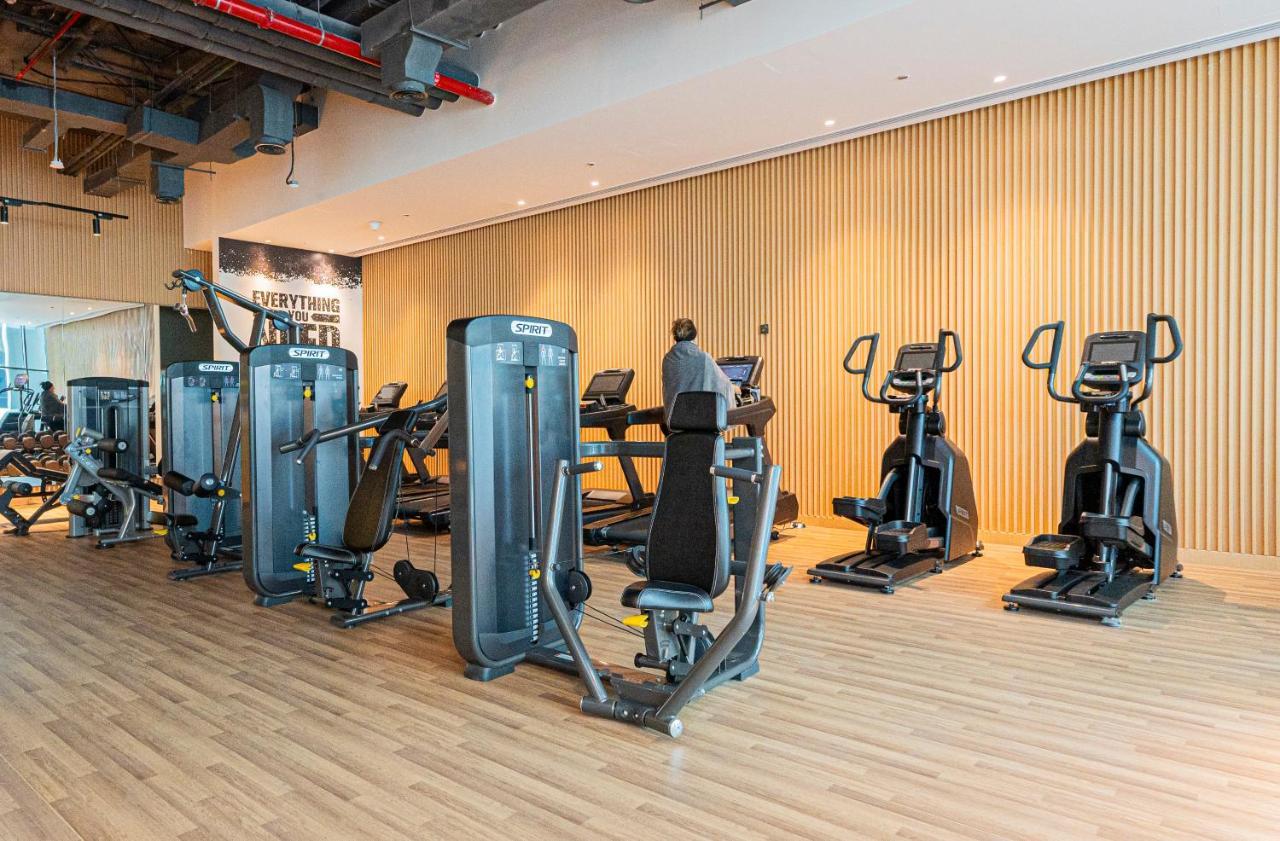 Luxury Studio, Seven Palm Residence-Palm Jumeirah ดูไบ ภายนอก รูปภาพ