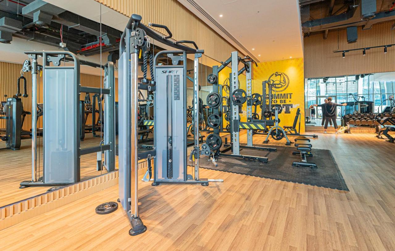 Luxury Studio, Seven Palm Residence-Palm Jumeirah ดูไบ ภายนอก รูปภาพ