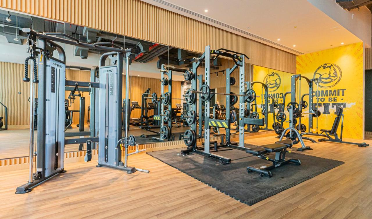 Luxury Studio, Seven Palm Residence-Palm Jumeirah ดูไบ ภายนอก รูปภาพ