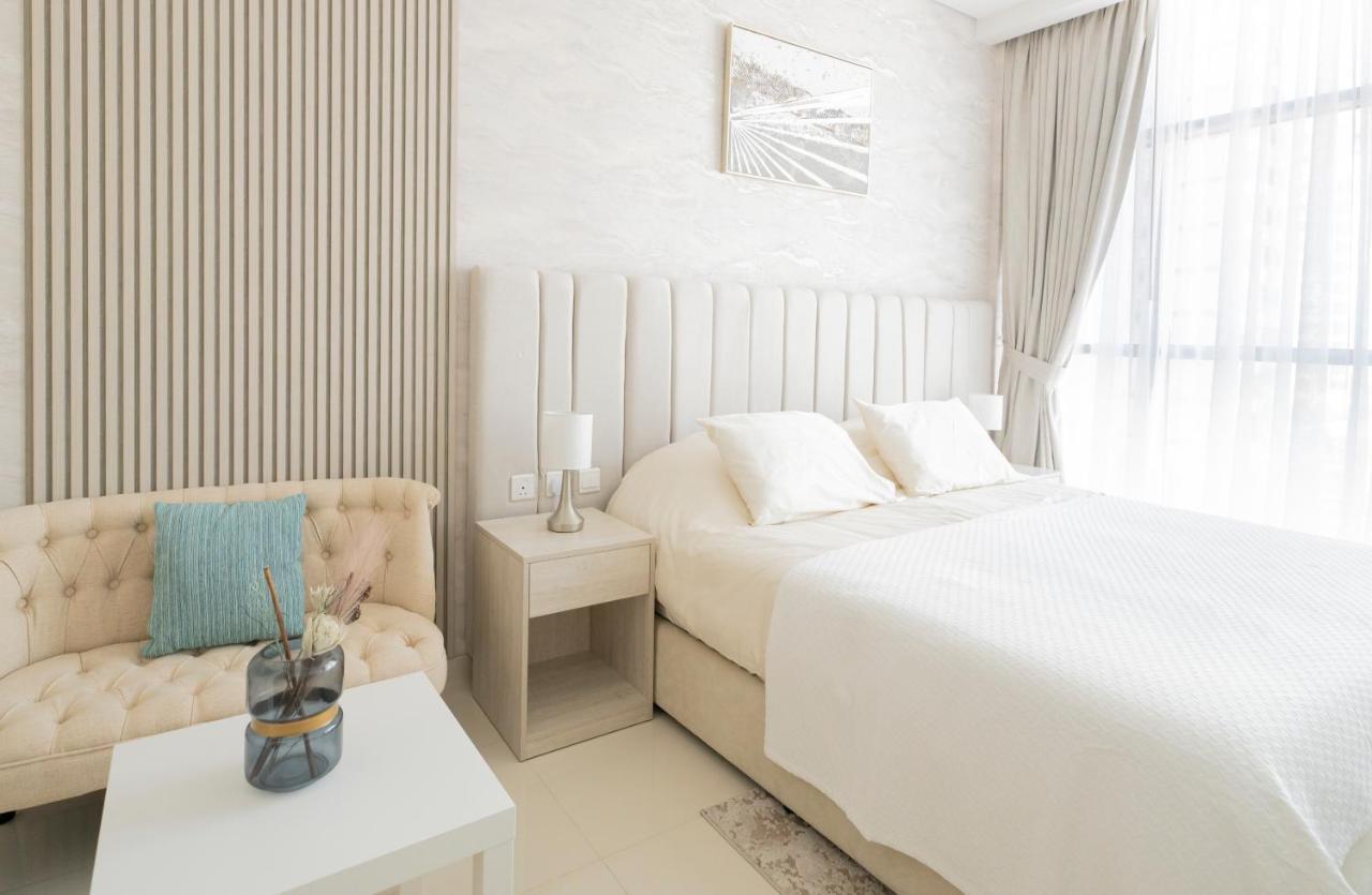 Luxury Studio, Seven Palm Residence-Palm Jumeirah ดูไบ ภายนอก รูปภาพ