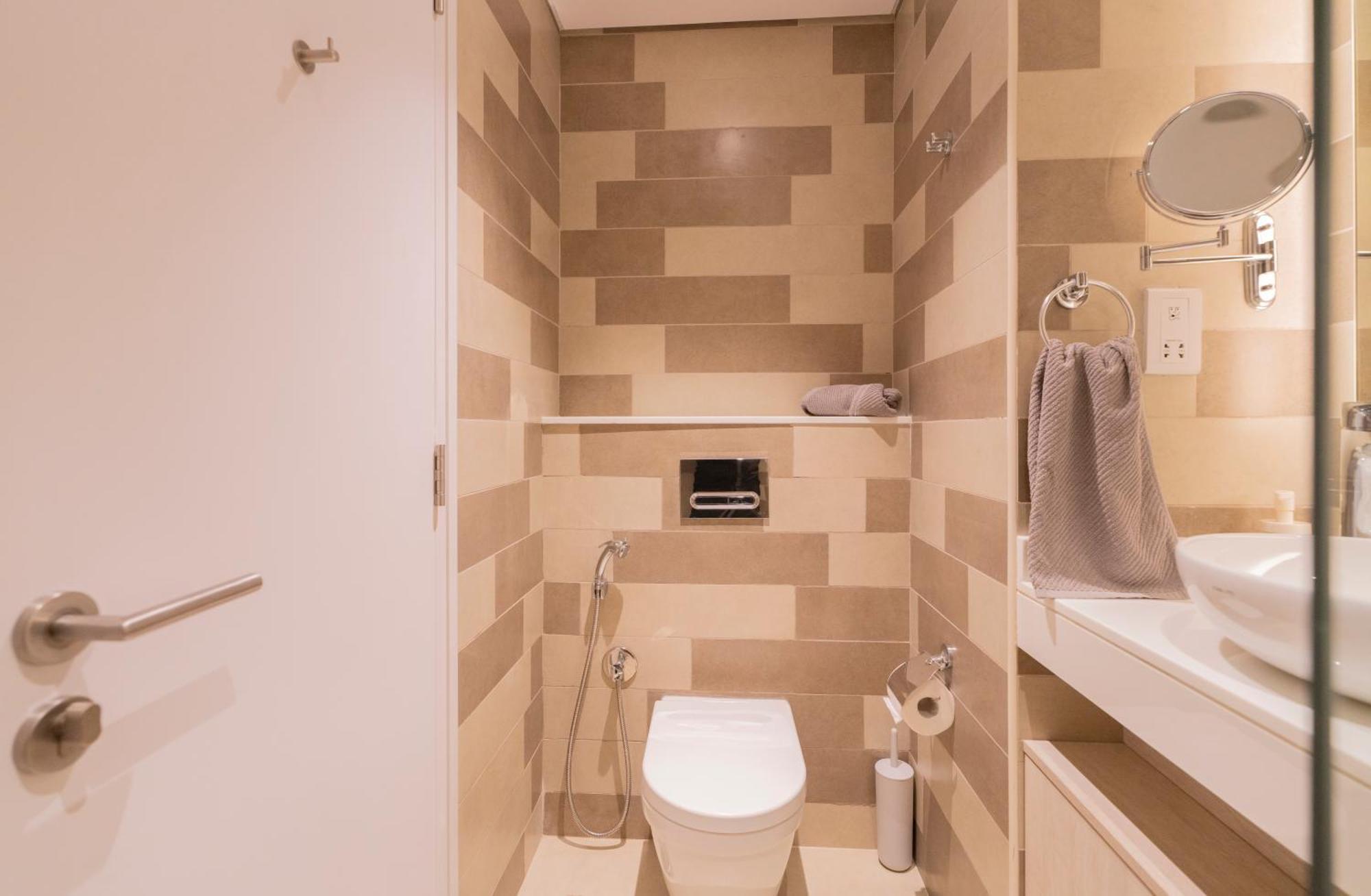 Luxury Studio, Seven Palm Residence-Palm Jumeirah ดูไบ ภายนอก รูปภาพ